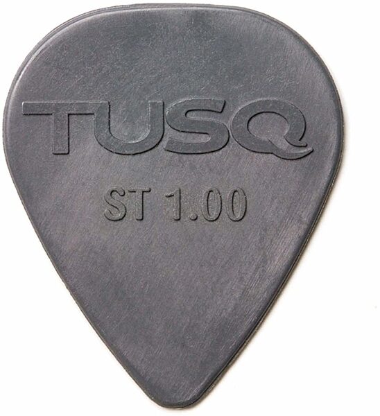 Graph Tech TUSQ Deep Tone Standard Guitar Picks, Grey, 100 millimeter, PQP-0100-G6, 6-Pack, Main