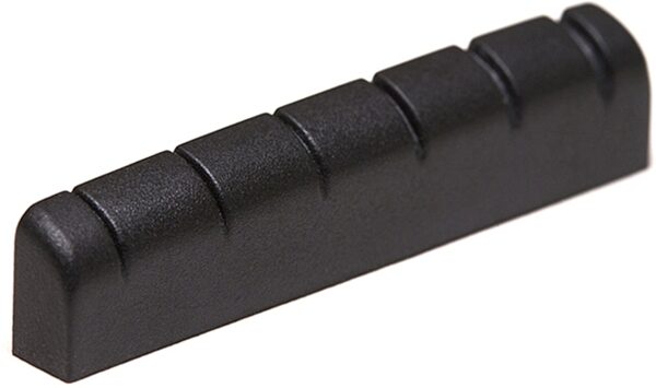 Graph Tech PT-6010-00 Black Tusq XL Slotted Nut, 43 millimeter, Action Position Back
