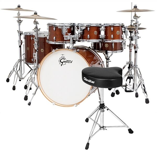 Gretsch CM1E826 Catalina Maple Drum Shell Kit, 7-Piece, pack