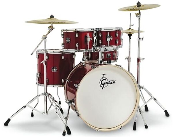 Gretsch GE4E825Z Energy Drum Set, 5-Piece (with Planet Z Cymbals), view