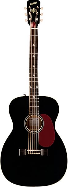 Gretsch Limited Edition Nick 13 Outlaw Heart Acoustic-Electric Guitar, Black, Action Position Front