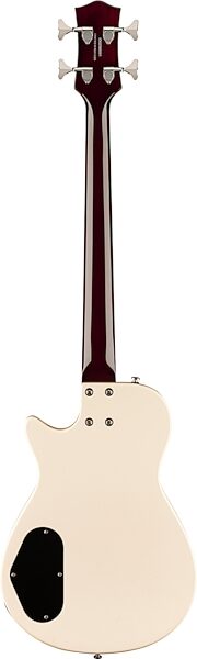Gretsch Streamliner Jet Club Electric Bass, Vintage White, Action Position Back