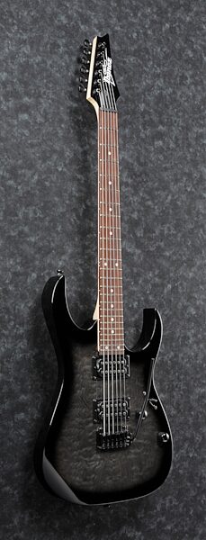 Ibanez GRG120QH Gio Electric Guitar, Angled Side