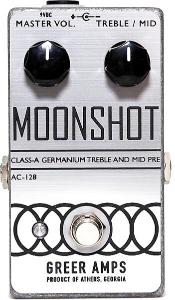 Greer Amps Moonshot Germanium Preamp Pedal, New, Action Position Back