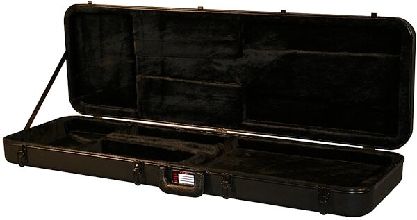 Gator GSBASS Stealth Deluxe ABS Electric Bass Case, Open