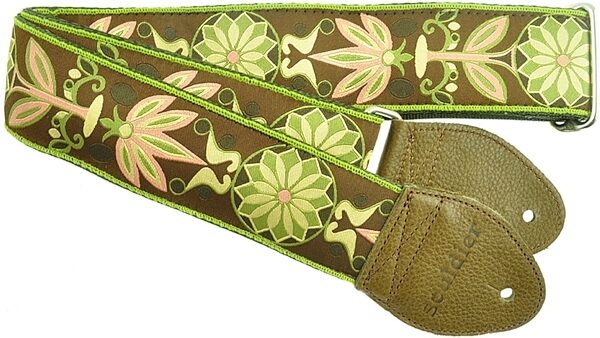 Souldier Guitar Straps, Daisy Olive