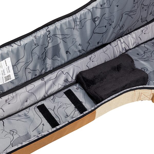 Gator Someone Somewhere Core Electric Bass Gig Bag, Malt, GSSC-BASSMLT, Action Position Back