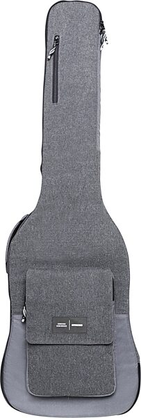 Gator Someone Somewhere Lux Electric Bass Gig Bag, Gray, GSSL-BASSGRY, Action Position Back