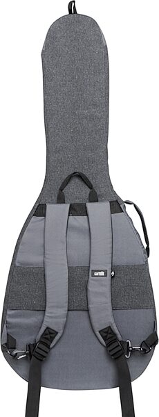 Gator Someone Somewhere Lux Series Dreadnought Acoustic Guitar Gig Bag, Gray, GSSL-DREADGRY, Action Position Back