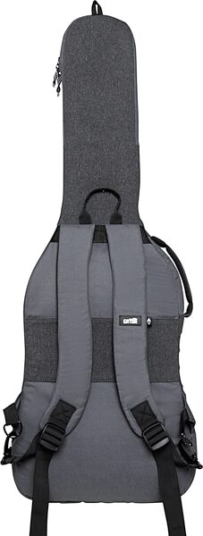 Gator Someone Somewhere Lux Electric Guitar Gig Bag, Gray, GSSL-ELECTRICGRY, Action Position Back