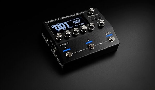 Boss GT-1000CORE Guitar Multi-Effects Processor, New, Action Position Front