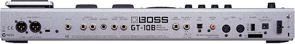Boss GT-10B Bass Multi-Effects Pedal, Rear