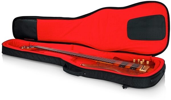 Gator Transit Series Electric Bass Guitar Gig Bag, Charcoal, View 7