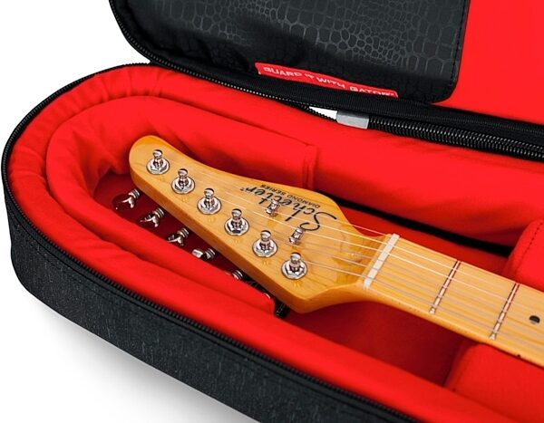 Gator Transit Series Electric Guitar Gig Bag, Charcoal, View 8
