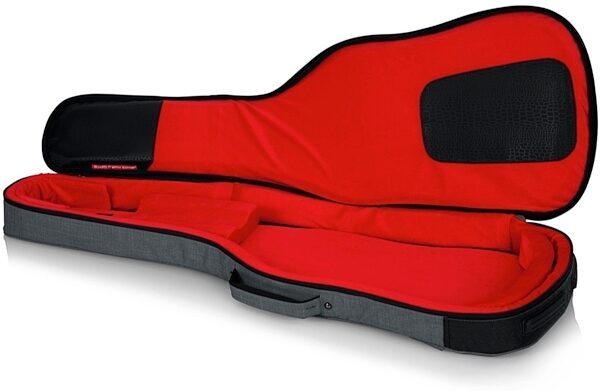 Gator Transit Series Electric Guitar Gig Bag, Light Gray, View 7