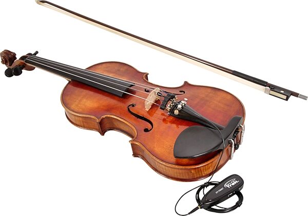 Galaxy Audio GT-INST-6 Trek Wireless Violin Microphone System, Main with all components Front