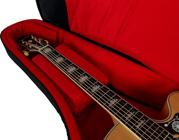 Gator Transit Gig Bag For Jumbo Acoustic Guitars, New, Action Position Back