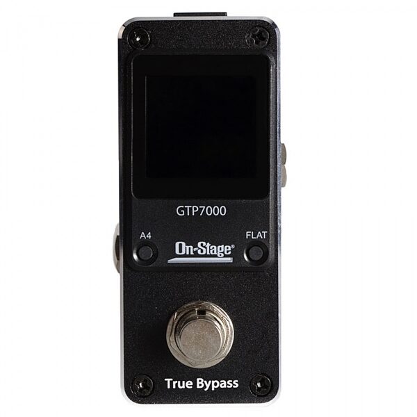 On-Stage GTP7000 Mini Guitar Pedal Tuner, New, Alt