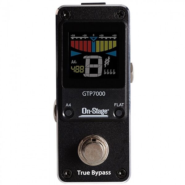 On-Stage GTP7000 Mini Guitar Pedal Tuner, New, Main