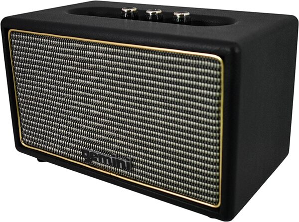 Gemini GTR-200 Bluetooth Stereo Speaker, Action Position Back