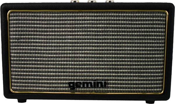 Gemini GTR-200 Bluetooth Stereo Speaker, Action Position Back