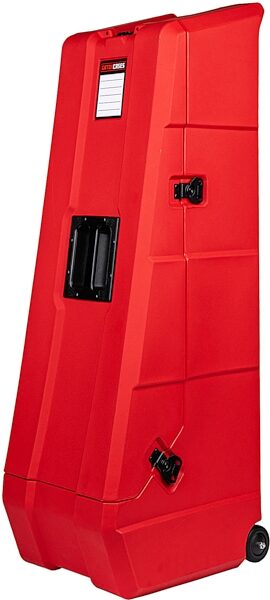 Gator Mini Vault for Two Electric Guitars, Red, Action Position Back
