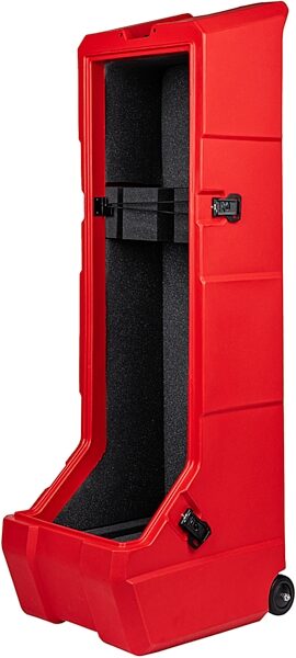 Gator Mini Vault for Two Electric Guitars, Red, Action Position Back