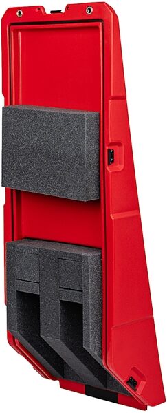 Gator Mini Vault for Two Electric Guitars, Red, Action Position Back