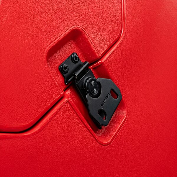 Gator Mini Vault for Two Electric Guitars, Red, Action Position Back
