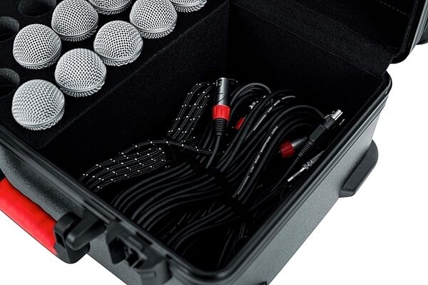 Gator GTSA-MIC15 TSA ATA Molded Case (for 15 Microphones), New, Storage