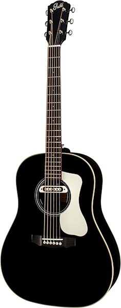 Guild DS-240E Dreadnought Acoustic-Electric Guitar, Black, Action Position Back