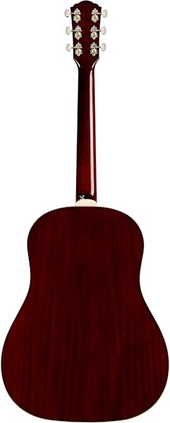 Guild DS-240 Dreadnought Acoustic Guitar, Wine Red, Action Position Back