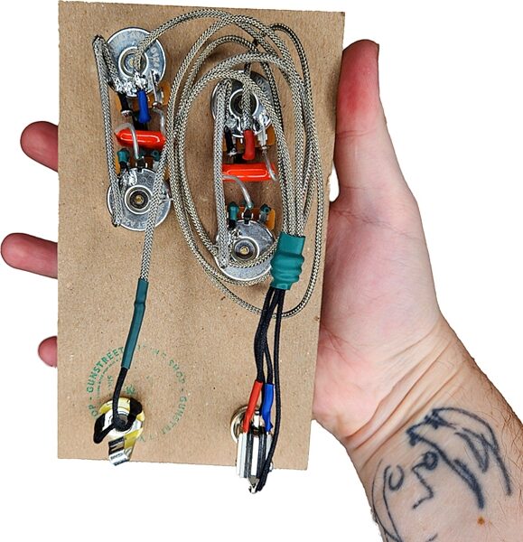 Gunstreet Telecaster Deluxe Wiring Harness, New, Action Position Front