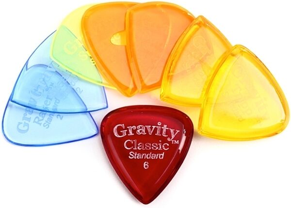 Gravity Picks Thick Acrylic Pick Variety Pack, Main