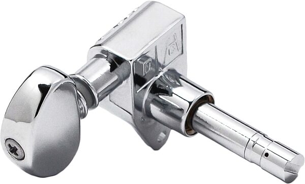 Grover 106 Series Original Locking Rotomatic Tuning Machines, Chrome, 106C, 3+3, Action Position Back