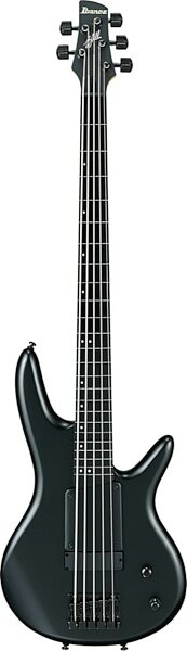 Ibanez GWB35 Gary Willis Fretless Electric Bass, 5-String, Black Flat
