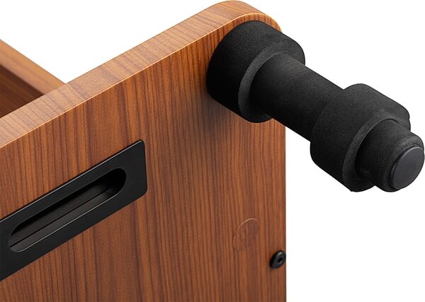 On-Stage GWS5000 Guitar Workstation, Rosewood, Angled Front