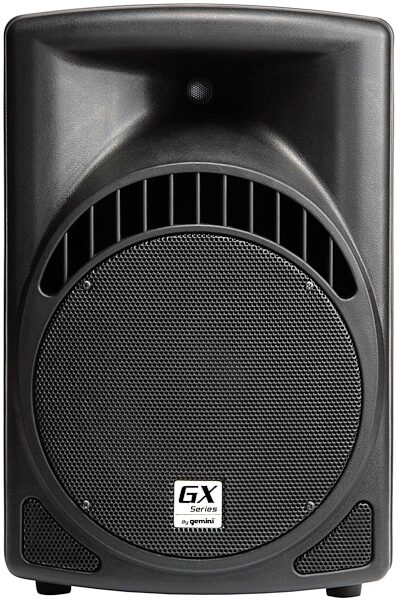 Gemini GX1001 2-Way Powered Speaker (400 Watts, 1x10 in.), Front