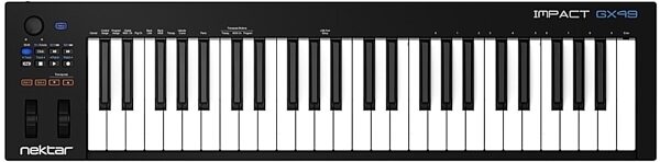 Nektar Impact GX49 USB MIDI Keyboard Controller, 49-Key, New, Main
