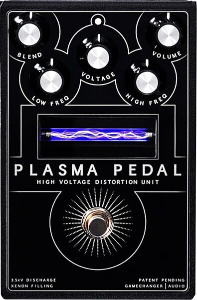 Gamechanger Audio Plasma Distortion Pedal, New, Main with all components Front