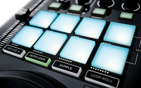 Gemini G4V DJ Controller with Audio Interface, Pads