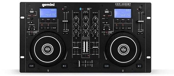 Gemini CDM-4000BT CD/USB/Bluetooth DJ Media Player, New, Main