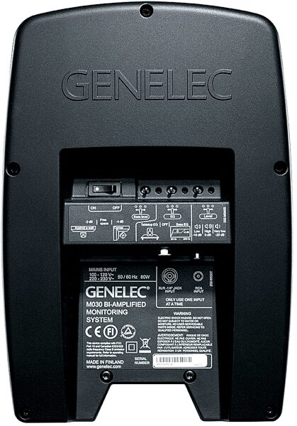Genelec M030 2-Way Shielded Active Studio Monitor, Rear