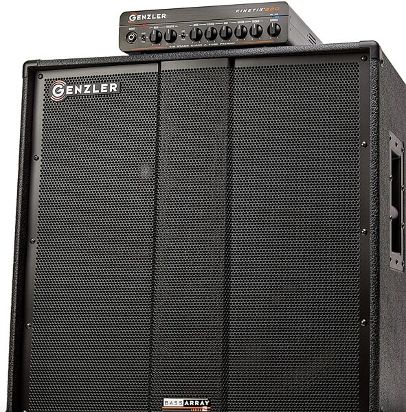 Genzler Bass Array BA2-212-3 Cabinet (800 Watts, 6x3" and 2x12"), 4 Ohms, Action Position Back