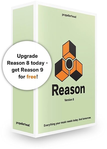 Propellerhead Reason 8 Upgrade Software, Upgrade Main