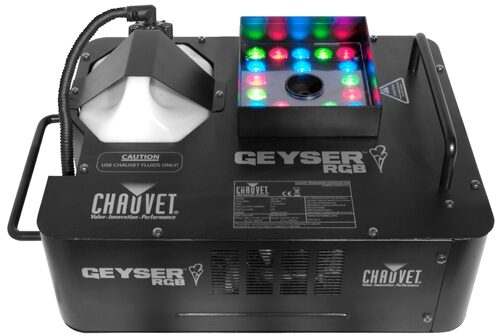 Chauvet DJ Geyser RGB Fog Machine with LED Effects, Main
