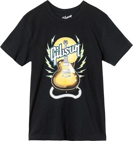 Gibson '70s Tour T-Shirt, Black, Large, Action Position Back