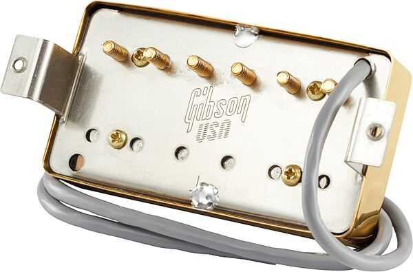 Gibson 490R Modern Classic Rhythm Humbucker Pickup, Gold, Action Position Back