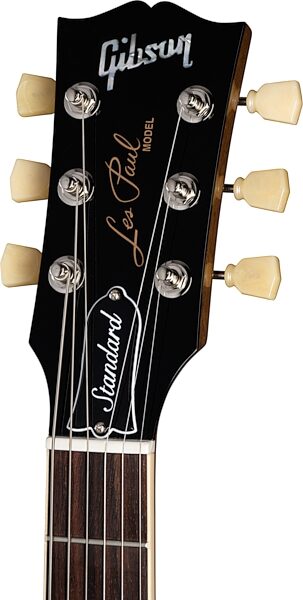 Gibson Les Paul Standard 50s Custom Color Electric Guitar, Figured Top (with Case), Pelham Blue, Open Box (Very Good), Main with all components Front