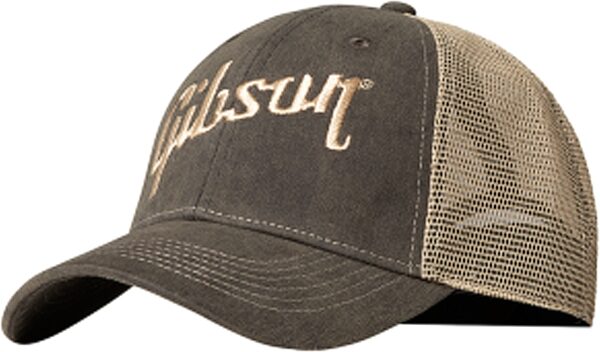 Gibson Faded Denim Hat, New, Action Position Back